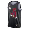 Dres Toronto Raptors RJ Barrett Nike 2024-25 City Edition Crno Swingman